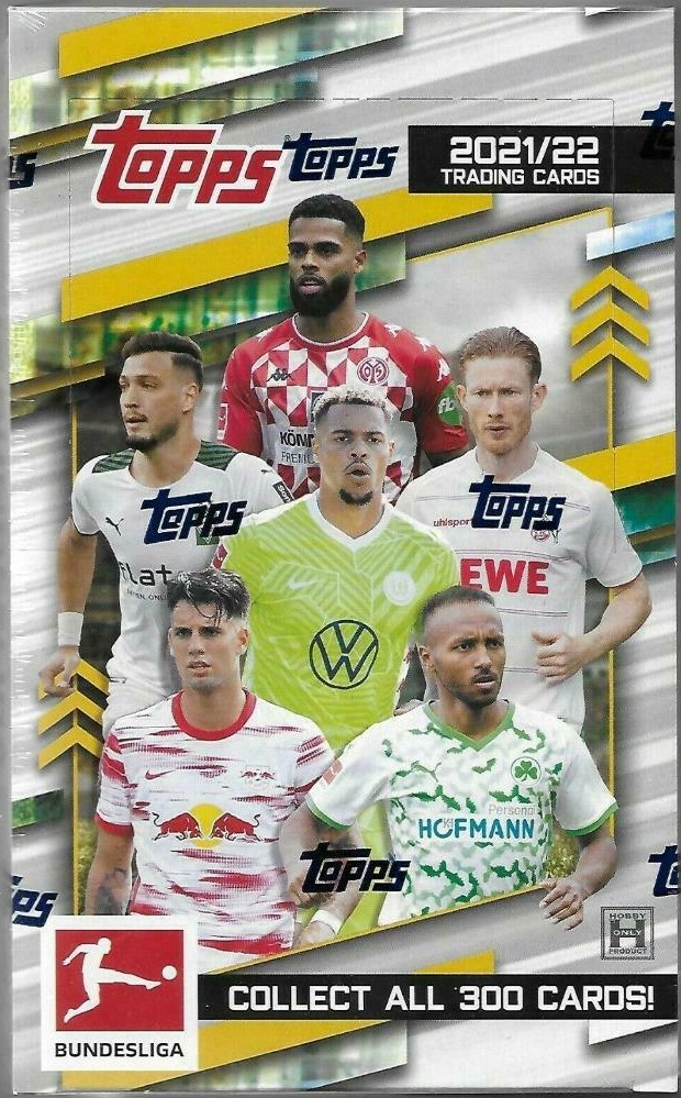 2021-22 Topps DFL Bundesliga Soccer Hobby Box
